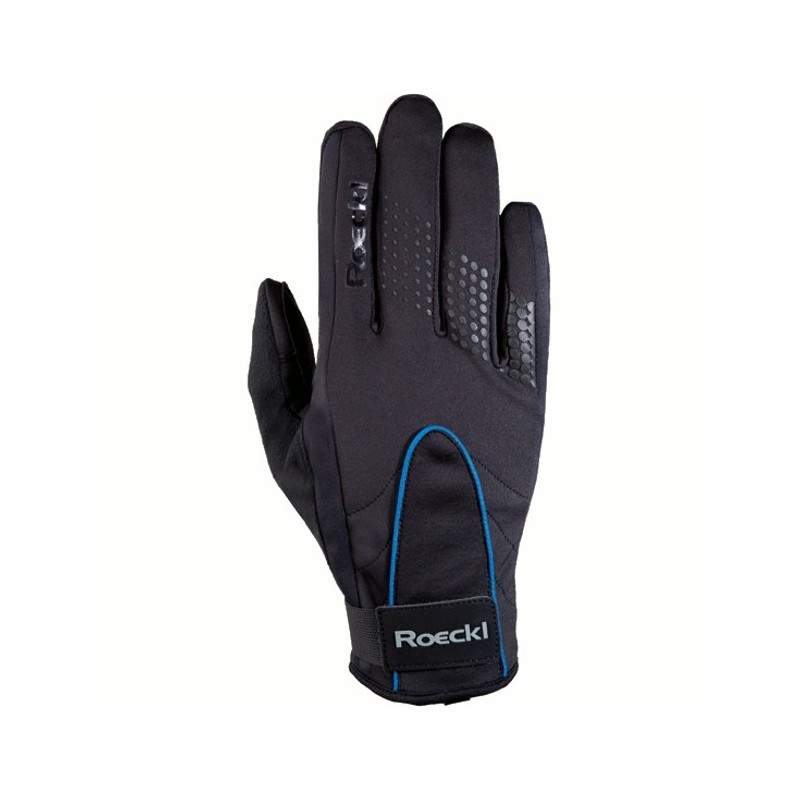 Rennen warme Handschuhe Roeckl LL Landas schwarz/royal Rennen warme Handschuhe Roeckl LL Landas schwarz/royal